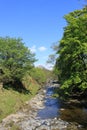 River Rawthey by Cross Keys near Sedbergh, Cumbria Royalty Free Stock Photo