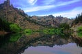 River reflection