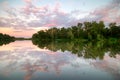 River reflection