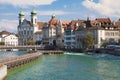 River Reuss at Lucerne