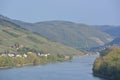 River rhine with Lorch Royalty Free Stock Photo
