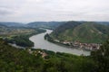 The river Rhone in Tournon sur Rhone in France Royalty Free Stock Photo