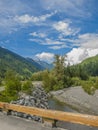 River in rocky mountains