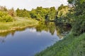 River Ros summer landscape, Ukraine Royalty Free Stock Photo