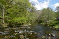 River Rothay between Grasmere and Rydalwater, Lake District Royalty Free Stock Photo