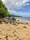 Anini Beach, Kauai, Hawaii, USA Royalty Free Stock Photo