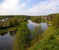 River Ruza Royalty Free Stock Photo