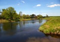 River Ruza Royalty Free Stock Photo