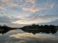 The river at Samutsakorn called Amphawa klong Royalty Free Stock Photo