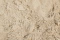 River sand close-up as a background on a construction site Royalty Free Stock Photo