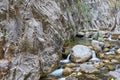 River in Sapadere Canyon, Antalya, Turkey.