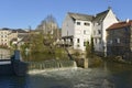 River Sarthe at AlenÃÂ§on in France