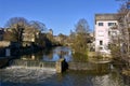 River Sarthe at AlenÃÂ§on in France