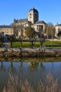 River Sarthe at AlenÃÂ§on in France