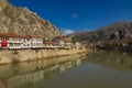 River scene of old traditional Ottoman houses in Amasya, Turkey Amasya is a city in northern Turkey and is the capital of Amasya