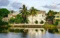 River scenery in Mahebourg, Mauritius