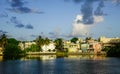 River scenery in Mahebourg, Mauritius