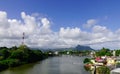 River scenery in Mahebourg, Mauritius