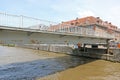 River Scheldt in Tournai, Belgium Royalty Free Stock Photo