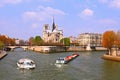 River Seine Paris Royalty Free Stock Photo