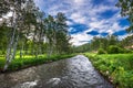 A River Sema. Altai Republic, Russia