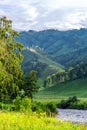 A River Sema. Altai Republic, Russia