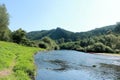 the river Semois, Belgian Ardennes Royalty Free Stock Photo