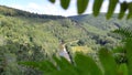 River Semois, Bouillon area, close to Rochehaut, as seen on the Les Echelles or laddertjeswandeling Royalty Free Stock Photo