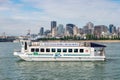 River shuttle service from Montreal to Parc Jean Drapeau Royalty Free Stock Photo