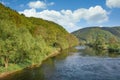 River Sieg,Germany Royalty Free Stock Photo