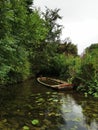 River small boat Amiens