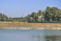 River with small Dam