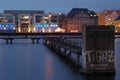 The river spree in berlin treptow