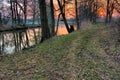 River Spree in winter