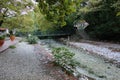 River and Springs in Pozar Thermal Baths Aridaia Greece Royalty Free Stock Photo