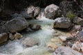 River and Springs in Pozar Thermal Baths Aridaia Greece Royalty Free Stock Photo