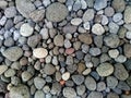 River stone background