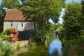 River Stour in Canterbury, UK Royalty Free Stock Photo