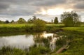 River Stour, Warwickshire Royalty Free Stock Photo