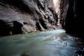 River stream inside the canyon Royalty Free Stock Photo