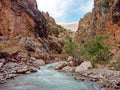 Canyon in Dena mountain, Zagros Royalty Free Stock Photo