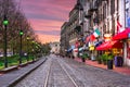 River Street in Savannah Georgia