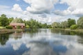 River in summer in Sweden