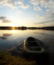 River at sunrise