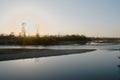 River at Sunset