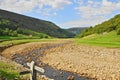 The River Swale in Upper Swaledale, Yorkshire Dales, North Yorkshire, England Royalty Free Stock Photo