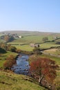 River Swale, upper Swaledale, Yorkshire Dales, UK Royalty Free Stock Photo