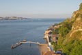 River Tagus and down town Lisbon in the background