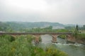 The River Tanaro near Farigliano Royalty Free Stock Photo