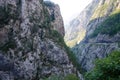 River Tara canyon, Montenegro Royalty Free Stock Photo